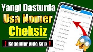 USA NOMER OLISH 2022 | TEKINGA RAQAM OLISH CHEKSIZ США НОМЕР ОЛИШ 2022 #DINGTONE #FreeCall JASURBOY