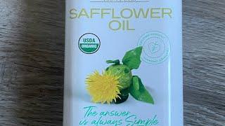 Safflower oil for hair use