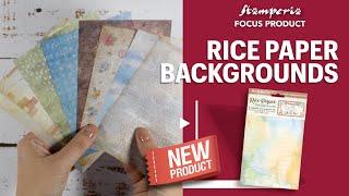 Rice Paper  Backgrounds Oh la la - focus product