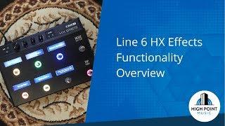 Line6:HX Effects Functionality (Gear Review)