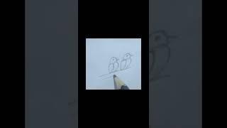 How to draw birds using number 2 #stepbystep #drawing #learnstepbystep #art #easydrawing #shorts