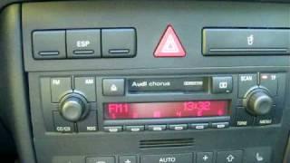 Radio CHORUS II Audi A3