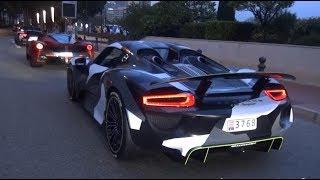 Rich Kids of Monaco cruising in 4 million € worth of hypercars!