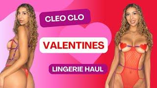 Cleo Clo | Valentines Day Lingerie Haul  | See through, G string, Thongs and Bras