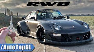 PORSCHE 993 RWB "SINGER FROM HELL" REVIEW on ROAD & AUTOBAHN by AutoTopNL