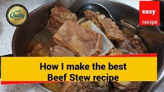 My own version of cooking Beef Stew | Vera Belmonte