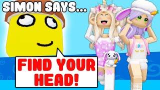 SILLY Simon SAYS With IamSanna! (Roblox)