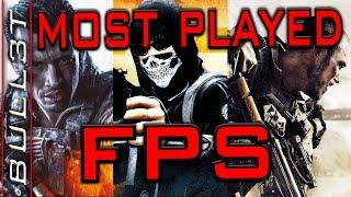 ► Most Played First person shooter - 60fps