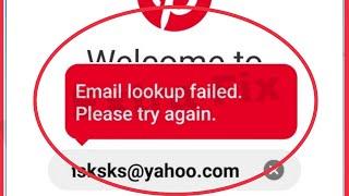 Pinterest Fix Email lookup failed Please try again Problem Solve