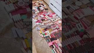 POV: dream makeup collection #makeup #haul #sephorahaul #makeuplover #girlythings #viral #fyp #fy