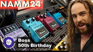 NAMM 2024 - Boss - 50th Birthday Products