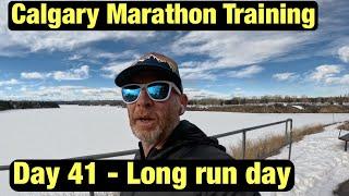 Calgary Marathon Training Vlog || Day 41 Long run day