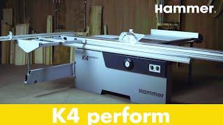 Hammer® K4 perform - Sliding Table Panel Saw | Felder Group