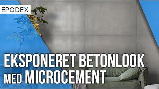 Microcement og Betonfolie fra EPODEX