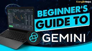 Gemini Exchange Tutorial: Beginner Guide on How to Use Gemini to Buy Crypto