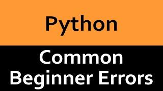 Common Errors in Python