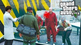 ГТА 5 МОДЫ СОЗДАЛИ НОВЫЙ ЗОМБИ ВИРУС В GTA 5! - ЛАБОРАТОРИЯ В ЗОМБИ АПОКАЛИПСИС - GTA 5 МОДЫ