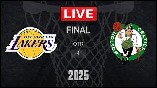 NBA LIVE! Los Angeles Lakers vs Boston Celtics | Buzzer Beater | 2025 | celtics vs lakers | NBA 2K25