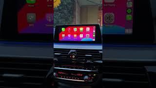 Apple CarPlay on a BMW 5 Series! #applecarplay #bmw #carplay #carupgrades #carmodification #cars