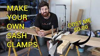 How to Make Sash Clamps - Easy & Cheap DIY - No Fancy Tools Required!