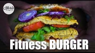 Fitness BURGER selbstgemacht / Mikros, Protein, LowFat - Besser geht´s nicht ! // karl-ess.com