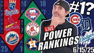 MLB Power Rankings: A New #1 Rises To The Top…Will It Be The Cubs, Tigers Or Dodgers?