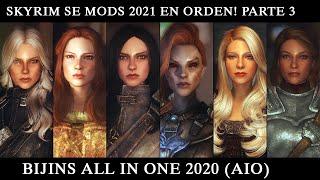 Skyrim SE instalar correctamente Bijins AIO 2020 + Seranaholic + Valerica ESPAÑOL en ORDEN 2021