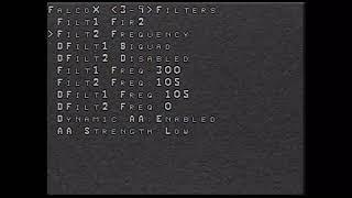 My Flightone FalcoX settings *Still testing*