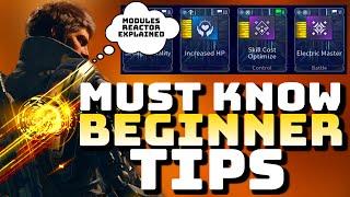 THE FIRST DESCENDANT BEGINNER GUIDE - IMPORTANT TIPS | MODULES & MASTERY EXPLAINED