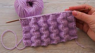  Double sided 3D knitting pattern