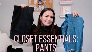 3 Pants That You Need in Your Wardrobe | Closet Essentials 