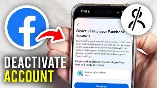 How To Temporarily Deactivate Facebook Account - Full Guide