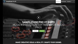 Magix Samplitude Pro X7 - Testing new features for the first time.