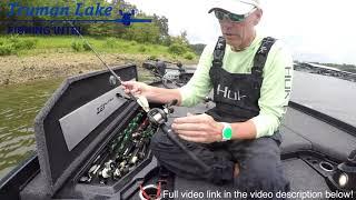 Truman Lake expert David Ryan breaks down his best bait and tackle for big bass on Truman Lake