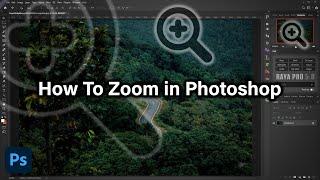 How to Zoom in Photoshop | Photoshop Tutorial