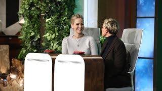 Jennifer Lawrence Answers Ellen's 'Burning Questions'