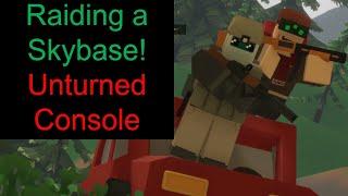 Unturned Console Raiding A SKYBASE for the 1st time (PS4/PS5)