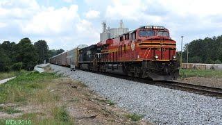 HD: NS 8114 Original NS Heritage Unit leads NS Train 26A in Waco, GA