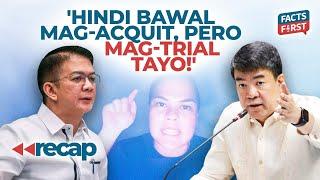 Why Koko Pimentel insists on holding the Sara Duterte impeachment trial