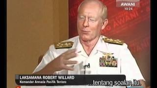 Admiral Willard exclusive interview with ASTRO Awani Sudut Pandang pt3.wmv