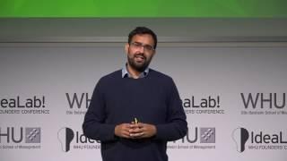 Azeem Azhar from The Exponential View at IdeaLab! 2016 - WHU Founder´s Conference