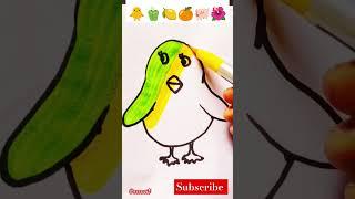 Satisfying Creative 🫑Art#art#trending#shorts #painting#videoviral #viralshort #shortfeed
