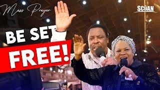 You are Free!!| SCOAN Mass Prayer 12-05-2024 #scoan #evelynjoshua #tbjoshua