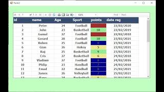 How to fill backcolor field report rdlc based on value using IIf In VB.net