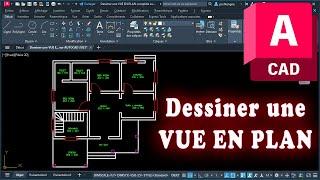 Dessiner Une Vue En Plan Complète Sur AutoCAD