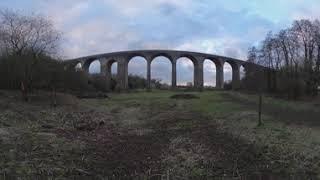 Pensford Viaduct Virtual Tour - 4K 360 video (Bristol, UK)