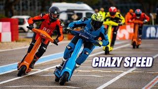 Fastest Track Racing Electric Scooter in the World Helbiz Tech!