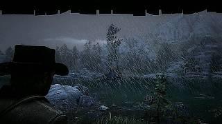 Sleeping In A Warm Cozy Cabin With Heavy Rain And Thunder | RDR2 ASMR