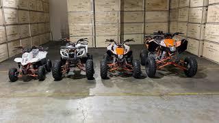 DIFFERENCES BETWEEN THE VENOM MOTORSPORTS 110CC + 125CC + 250CC ATVS | KIDS, YOUTH, AND ADULT ATVS