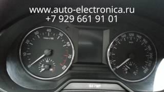 Скрутить пробег Skoda Octavia А7 2015 г.в., MQB, корректировка пробега